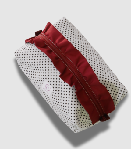 תיק איפור | נקודות בורדו